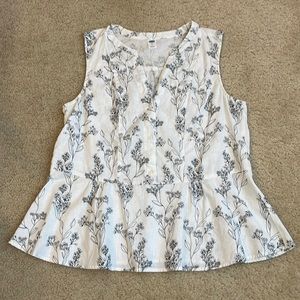 Old Navy peplum blouse